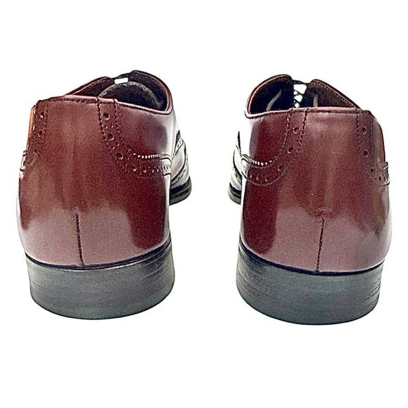 Grenson Royal Windsor Wingtip Balmoral Shoes Men’s 10 D Brown Made in England - Picture 4 of 10